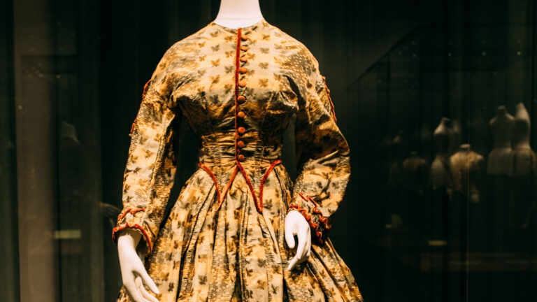 Historial garment research is another part of knowing how to design clothes
