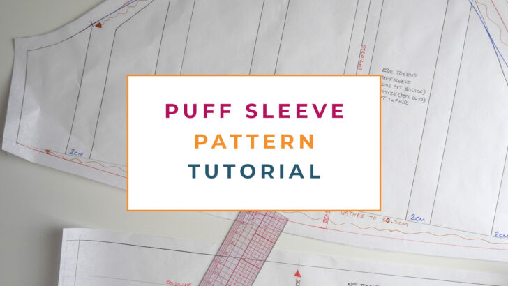 Hand Puff Pattern Puff Sleeve Pattern Tutorial: How To Draft Pouffy Sleeve - The Creative ...