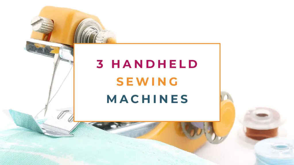 Portable Handheld Sewing handheld sewing machine, mini handheld sew machine  Machine, Mini Automatic Stitching DIY Hand Sewer Machine Indoors Outdoors