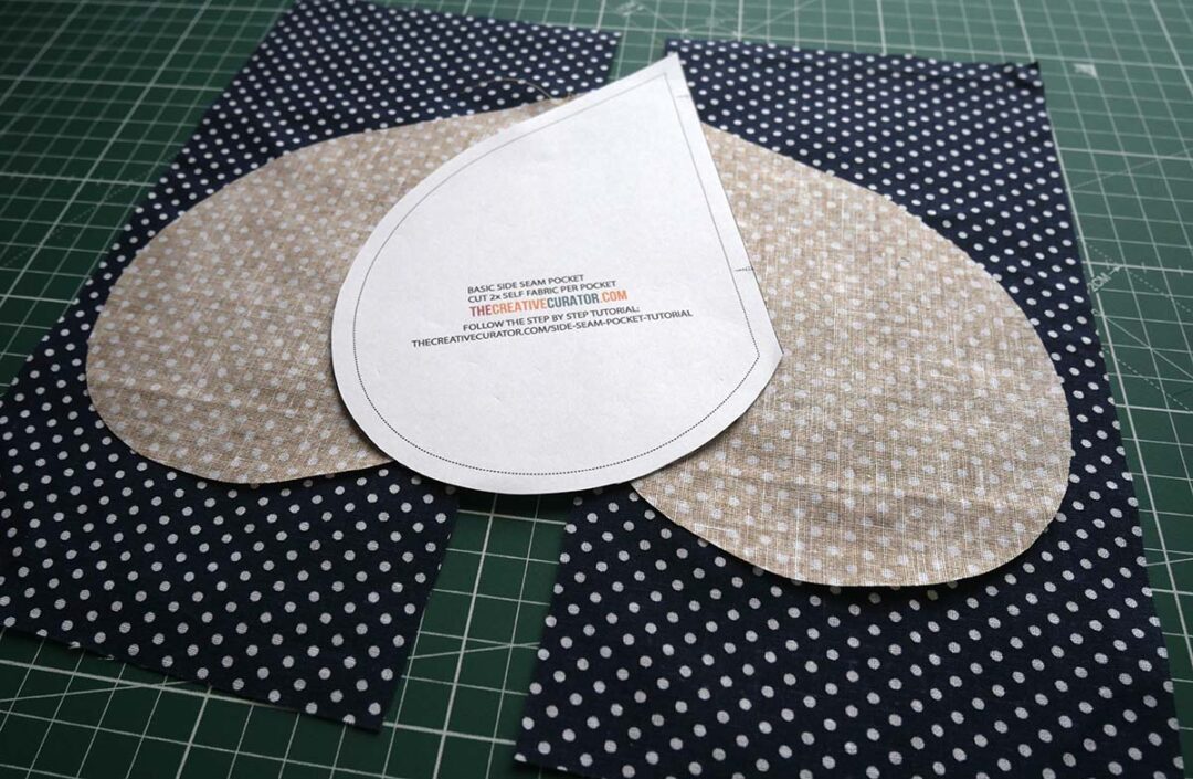 How To Sew The Side Seam Pocket Pattern - The Creative Curator