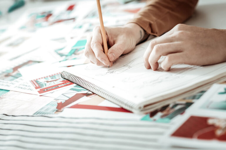 Creating fashion collections is work, and this can all be learned at fashion school