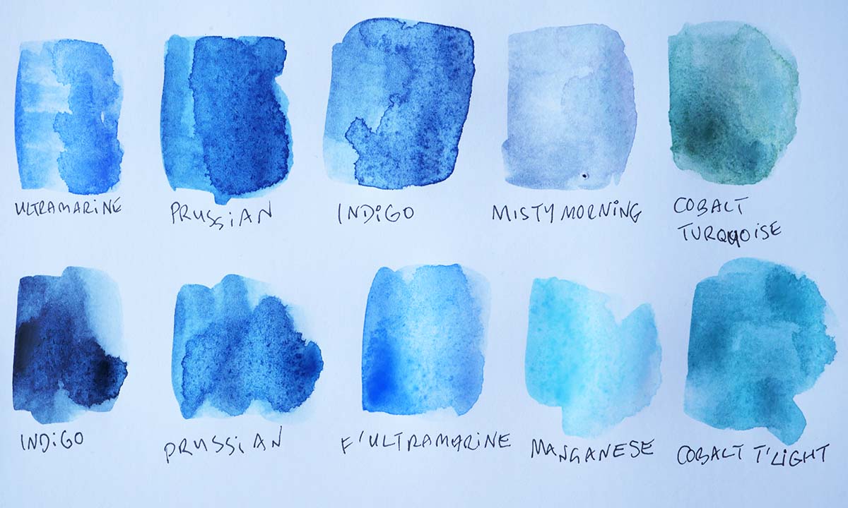 Blues can be cool or warm