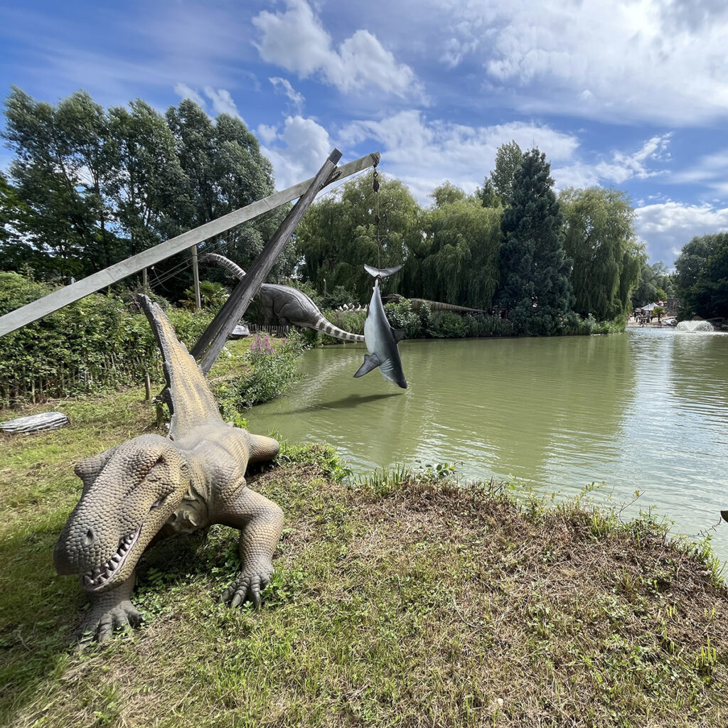 We did find some dinosaurs hanging out at the Dinoland park in Zwolle!