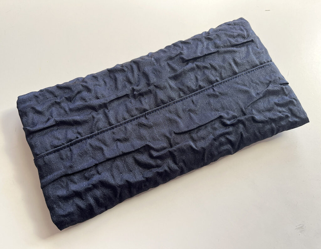 The bottom side of my DIY pencil case