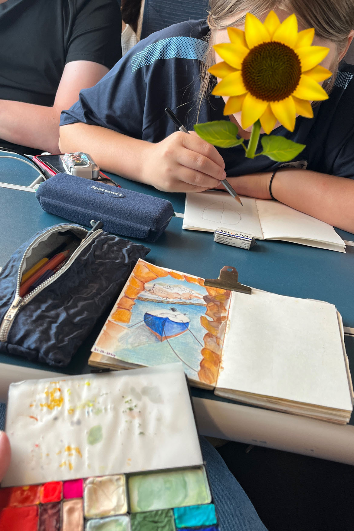Keeping them occupied while travelling for 12+ hours each direction!