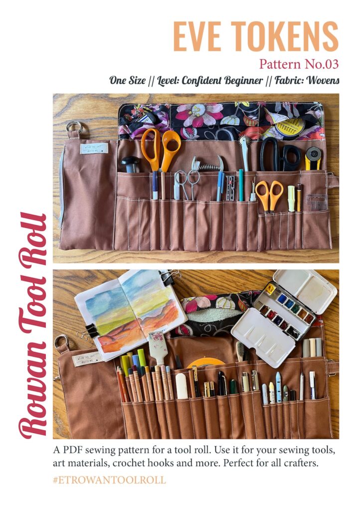 Rowan Tool Roll - Pattern Cover