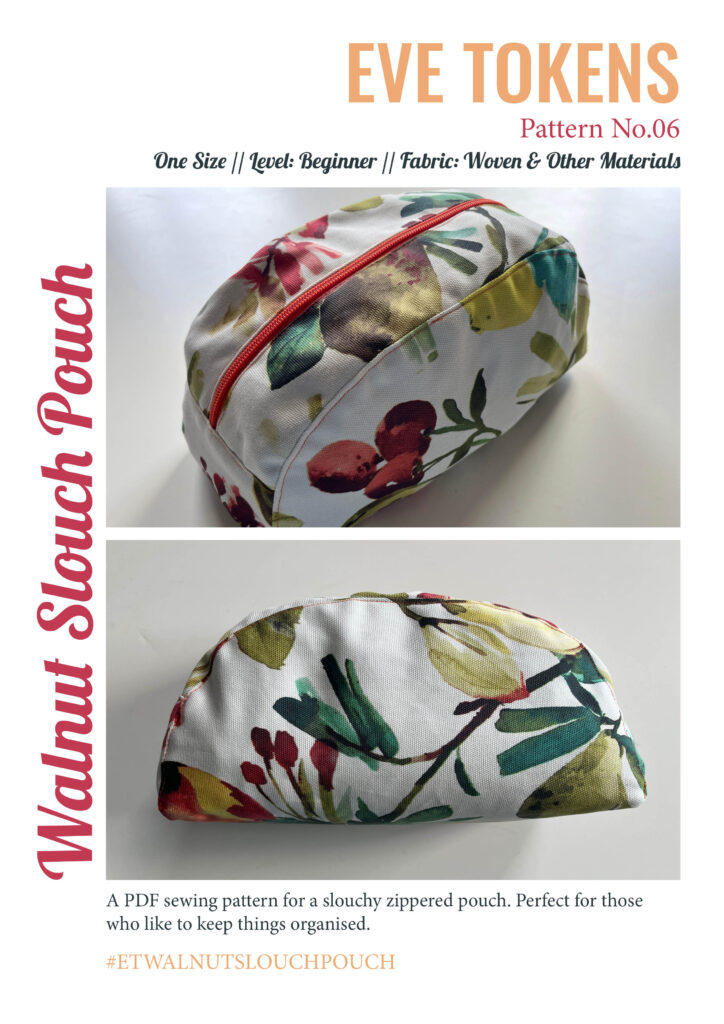 Walnut Slouch Pouch Cover