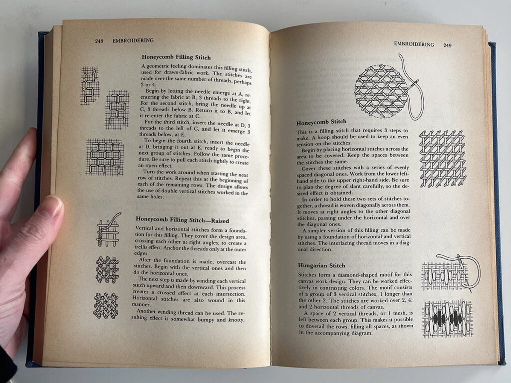 The Complete Encycloepedia of Stitchcraft book is hands down one of best embroidery books for historical information