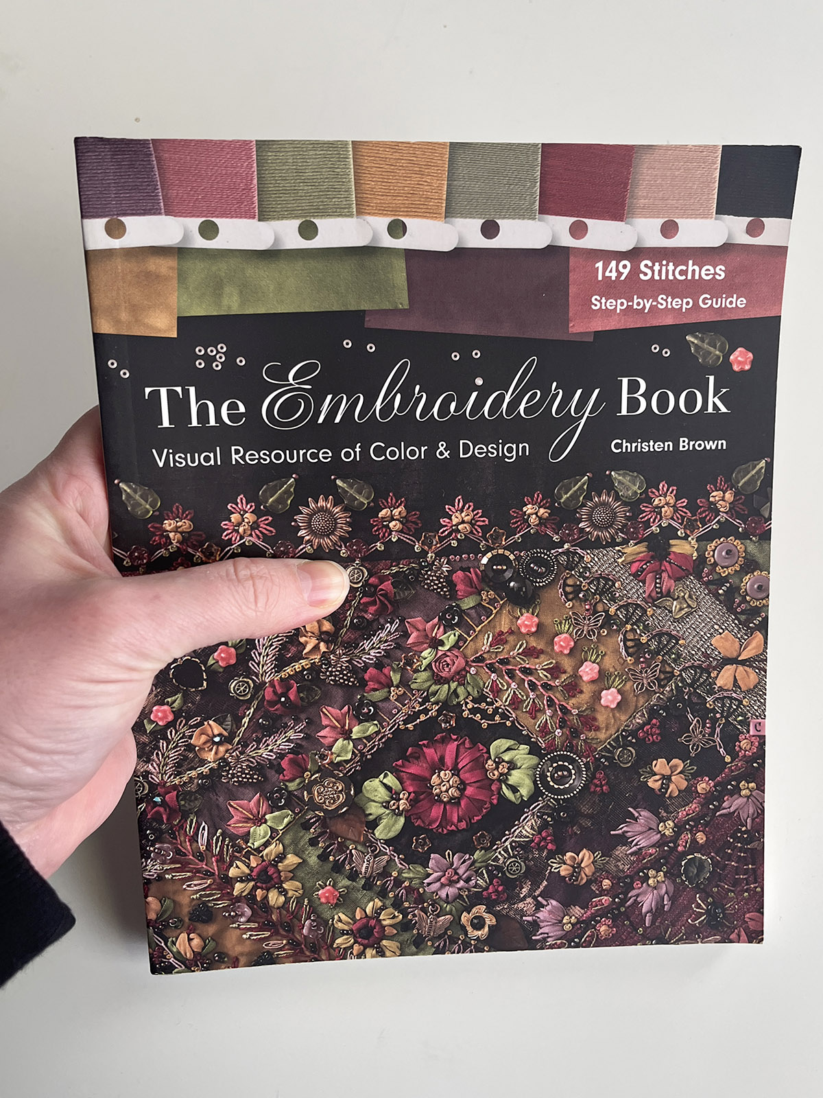The Embroidery Book is a great modern embroidery book!