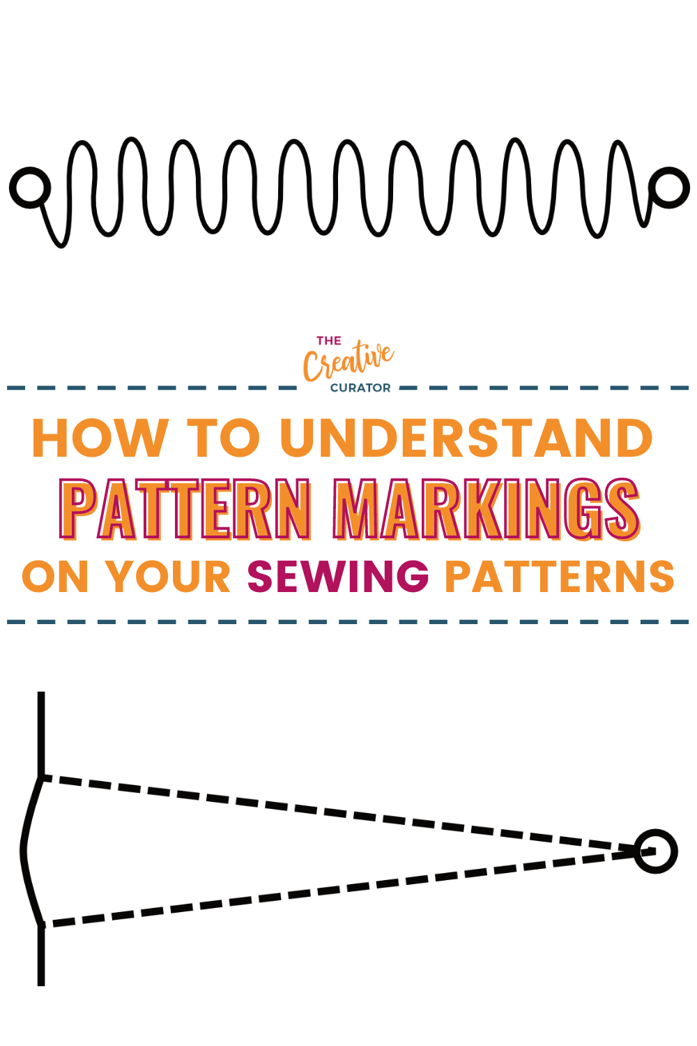 How to understand pattern markings on your sewing patterns!