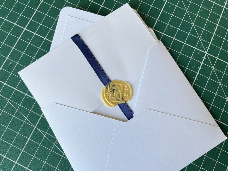 One invite variation that didn't make the cut
