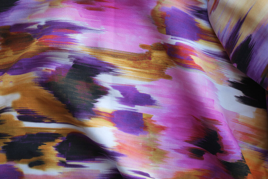 An abstract drapey fabric